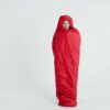 Person in Red Hoodie Standing